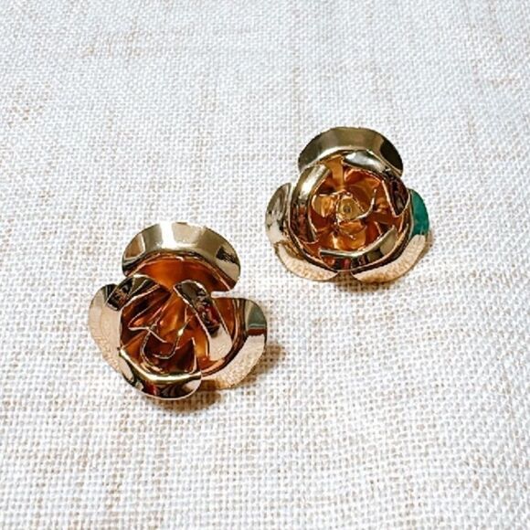 Flower earrings #1456 - Picture 2 of 3